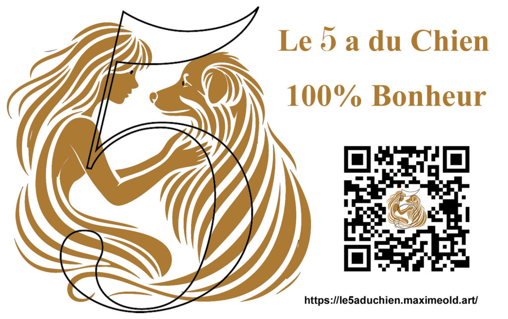 Carte d'Ambassadeur - Identité visuelle Le 5 a du chien